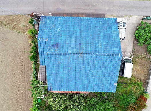 加古川市の屋根工事ビフォー写真